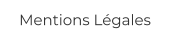 Mentions Légales